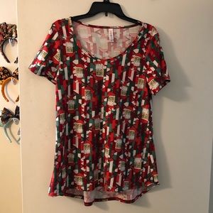 Christmas Lularoe Classic Tee